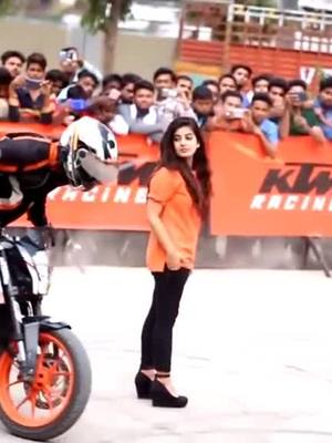 A post by @gdnaveen on TikTok caption: # KTM_ orange _ RACING _day