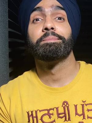 A post by @ammyvirk on TikTok caption: #waheguru #tiktokindia #ammyvirk #peace #blingsingh #manromana #kingsingh #avvysra #foryoupage #fyp