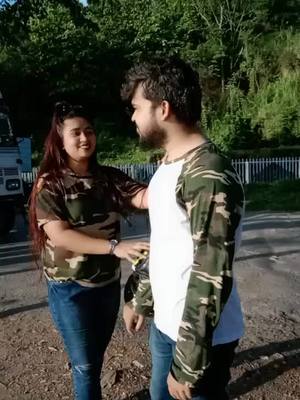 A post by @kukki08 on TikTok caption: laz korise mur logot bonabole rastat but lastot fotuwa mori dile sabosun 😂😂 #assanesemuser #MyntraEORSChallenge #couple #outing