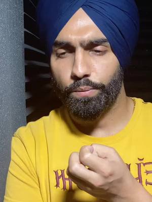 A post by @ammyvirk on TikTok caption: #waheguru #fayda #tiktokindia #peace #ammyvirk #blingsingh #manromana #kingsingh #avvysra #foryoupage #fyp #tiktok