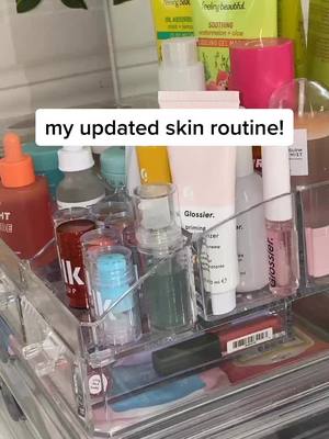 A post by @sk1ncar3 on TikTok caption: tag @skincarebyhyram ! #fyp #skincare #foryoupage #skincareroutine #glossier #theinkeylist #xyzbca #milkmakeup #theordinary #idewcare #foru