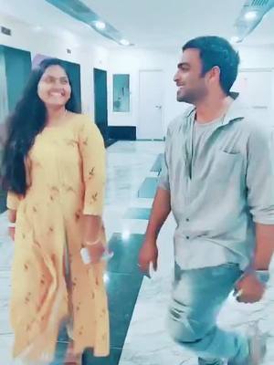 A post by @navnnani on TikTok caption: Re uploaded with Tamil song. Plz support me guys. @anithagopi143 #navnnani #foryoupage #foryou #fyp #tiktok #tiktokindia #slowmo #viral #stitch #fun