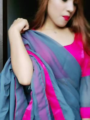 A post by @ruby_sharma.18 on TikTok caption: tenu leke jana #rubydiamond #foryourpage #ruby_sharma18 #foryou #duet #tenulekejana #viral #tiktok_india #saree