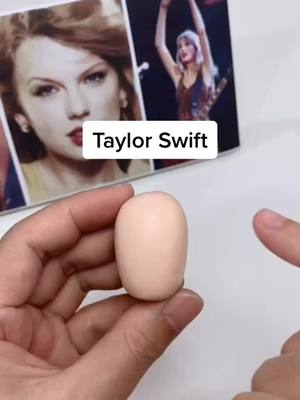 A post by @littlefigurines on TikTok caption: Taylor Swift🎤🎶😘#fyp #foryou #DIY #tiktokartists #taylorswift