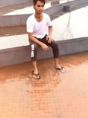 A post by @__arbaz__05__ on TikTok caption: Tum Kab aaogi❤️#barish #awarapan #slowmo #foryou