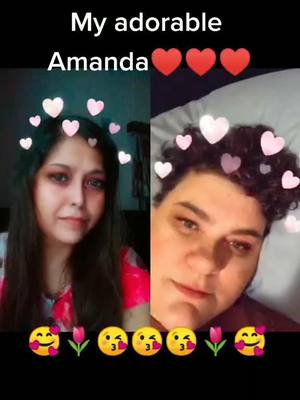 A post by @monnsmileyyy on TikTok caption: My loveliest sweetheart Amanda #duet with @sugarplum1976 #valentinesday2020 #sugarplum1976 #rashidsmiley #lkrviral #bilkymam #l8🌒crew @joewescom