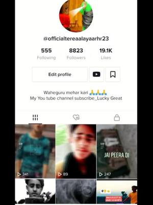 A post by @officialtereaalayaarhr23 on TikTok caption: R nat new song Kilometer🤟#tiktokindia #tereaalayaarhr23 #viral #trending @rnait