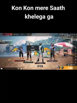 A post by @sahaibakhtar_07 on TikTok caption: free fire lover please support me@tiktok_india