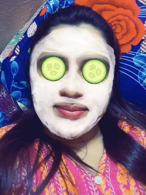 A post by @gudiyagarg on TikTok caption: #facemask #😂😂