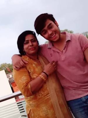 A post by @ranjanboy__00 on TikTok caption: With Maa first tymm♥️ #maa #momlove #mason #mummylove #trending #fyp #tiktok #viral #foryou #bestie