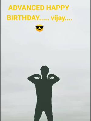 A post by @she_cl_me_mamu on TikTok caption: ADVANCED HAPPY BIRTHDAY TO YOU VIJAY........😎🙏🏿🙏🏿🙏🏿🙏🏿#vijaysethupathi #tamilvijayfans #tamil #vijaybirthdayspecial #supportme