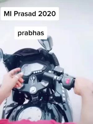 A post by @prasadchandu5 on TikTok caption: #tiktokmv #prabhas#video #2020#funny #star #prasad#🛵🛵🛵