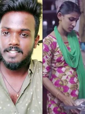 A post by @unniakhii on TikTok caption: #duet with @pramodkumar.priya പണിയൊന്നൊക്കെ പറഞ്ഞാൽ ദേ ഇതാണ് 😂😂 എട്ടിന്റെ പണി, അവസാനം കണ്ടുനോക്ക്, അങ്ങോട്ട് വരി കൊടുക് കുമാരേട്ടാ... 😂 #duet