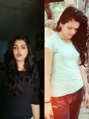 A post by @avantika__singh1 on TikTok caption: #duet with @rajpoot__girl19 #avantika__singh1  #tiktokindiaviralvideo #imnotamodel