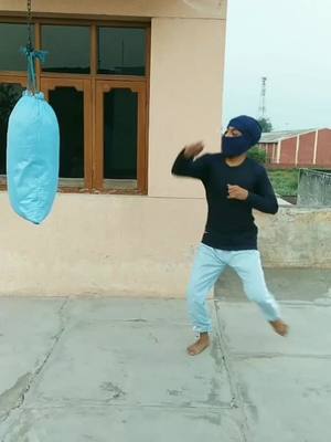 A post by @martialartsbaljee on TikTok caption: #tiktok#trending#kick#hardwork#foryou#lfl#view#wmk#tkd#fyp#khalsa#force#myntraeorschallenge#sharethecare#waheguru#new#tren#newsong#kulbirjhinjer#p#vi