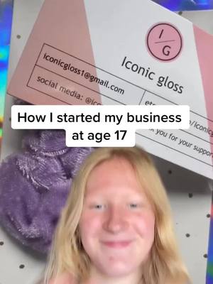 A post by @iconicgloss1 on TikTok caption: Here’s how I started my business! #thankyou #fyp #business #lipgloss #Summer2020 #iconic #xyzbca #inspire #foryoupage #hashtag #VoiceEffects