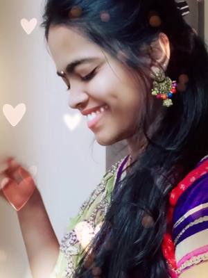 A post by @srujanaaaaa7 on TikTok caption: 😍💕 #telanganapilla #Love #foryou