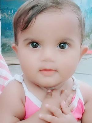 A post by @ntrakhi on TikTok caption: #foryoupage #cute Baby 💓