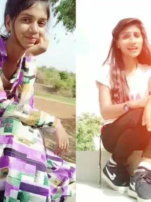 A post by @ms_deepu003 on TikTok caption: मिस यू 😒#duet with @karnavati_manat_0072 #heneil #duet #desi_girl