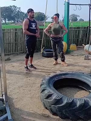 A post by @gydv7777 on TikTok caption: Miss olympia Desi workout motivation for girls💪💯#gydv7777 @tiktok_india @tiktok #tiktokindia #tiktok #foryoupage #foryou #fitness #gym