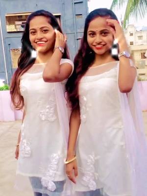 A post by @vizag_twins on TikTok caption: Tamil+Telugu+kanada🔥😍🤩watch till end🙈INSTAGRAM:-priya_gokada#vizagtwins #foryou #SwagStepChallenge