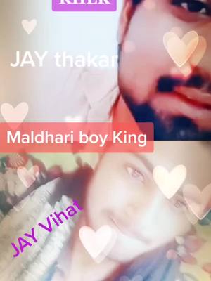 A post by @mrdinkalkher1 on TikTok caption: #duet with @sanjay_bharwad_della #jaythakar8182 #viralvideo #rano_rana_ni_rite_ #attitude_of_maldhari_boy #