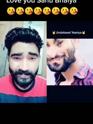 A post by @shivam143rajput on TikTok caption: Love you sanu bhaiya itna pyar dena k liya😘😘😘#duet with @matalabi_sanu #likeyourpage____ #shivam143rajput @broken.darshan9621 @suman.7863 #viral