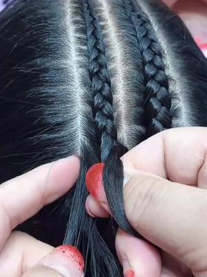 A post by @hair_love95 on TikTok caption: #hairstyle #braidtutorial #hair #braid #girl #haircut