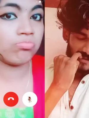 A post by @mrs.__pachu_sk__ on TikTok caption: #duet with @__pachu_sk__ കാണാൻ തോന്നുമ്പോഴൊക്കെ videocall ചെയ്യും.. മിണ്ടാൻ ഒന്നും ണ്ടാവൂല ഈ കോപ്രായം മാത്രം 😝#s_k_🖤 #mine #myntraeorschallenge