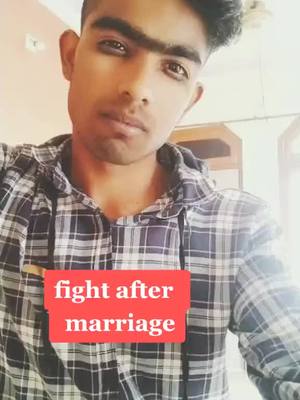 A post by @limitless_ag on TikTok caption: fight after marriage#trending #tiktokindia #duet @gudiavijai @adakaar_kahlo