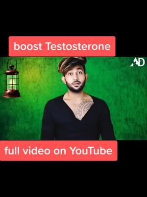 A post by @anindyadas77 on TikTok caption: I.S.S.A & I.N.F.S certified nutrition consultant. YouTube link on this profile. #testosterone