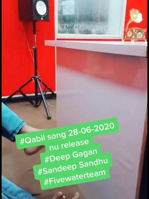 A post by @deepgagan10 on TikTok caption: 28-6-2020 nu release🙏🏼🙏🏼🙏🏼🙏🏼 4 lines sun k jrur dseo kida lgea? #Qabil #DontLeaveMe #foryoupage #foryou #deepgagan10