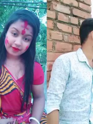 A post by @user550094047 on TikTok caption: #duet with @rk_santu_07two 🤩🤩#chupi chupi daki tumai 🥰#ত্রিপুরার_মেয়ে #_বাংলা #trending #tiktok_india #foryoupage