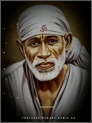 A post by @aagri_chawa_46 on TikTok caption: #🌹 🙏ओम साई राम🙏🌹#foryou #foryoupage #trending #tiktok_india #viral #@nik_koli_500 #teamigatpuri #duet #sai #baba #Love #❤