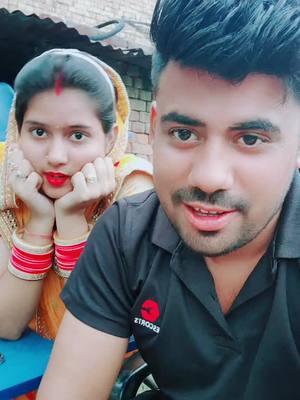 A post by @mr_mrs_balhara on TikTok caption: Chora dil te re pyar tera feel kre she😍❤@ritika_balhara #rn97 #mr_mrs_balhara #jaatjaatni #hubbywifey #jaatb #desi #hariyanvi #desi_bnde #hariyanvi_