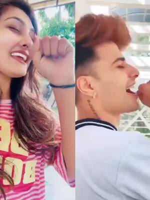 A post by @zeelpatel01 on TikTok caption: #duet with @rohangoplani007 haaye kitna bolta hai ye ladka 🥰😍 #zeelu #foryou #duet #duet4duet #album #gujjugirl #gujarati #gujjuchokri