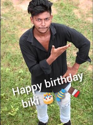 A post by @suraj.5147 on TikTok caption: happy birthday lo biki 🎂🍬🍫#odiamuser #callforodia #bikipop #surajpatil5147 #odia @suraj_5147 @.user054