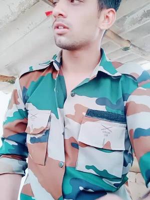 A post by @mahendra.mahi8824 on TikTok caption: fav.so#tiktok #tik_tok #terding #foruyou #forupage #mahakaal0005 #army #mr_faisu_07 #riyaz #indianarmy #armylover #girl #film #lovesong #i #rajsthani