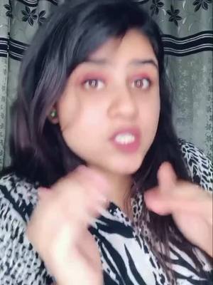 A post by @officialstuti on TikTok caption: Yeh gum ki kya aukaat hai💙 #brahmin #ownvoice @tiktok