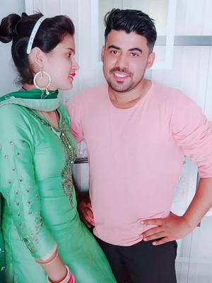 A post by @mr_mrs_balhara on TikTok caption: Tu tkri yaara nu friend bnke😍😘@ritika_balhara #rn97 #mr_mrs_balhara #jaatjaatni #hubbywifey #jaatb #desi #hariyanvi #desi_bnde #hariyanvi___swag