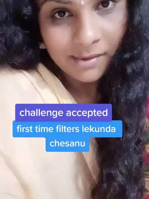 A post by @sneha_warangal on TikTok caption: first time filters lekunda chesanu Nijam ga  eala vundi chepandi comments please friend#స్నేహ #వరంగల్