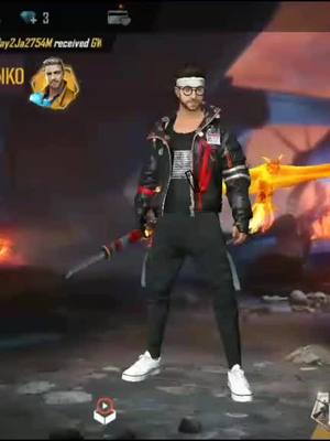 A post by @rebelpriyo on TikTok caption: i love free fire 😍#foryou🤘🤘🤘 #tiktok_lover #@pujabiswas304 #@surojit007s