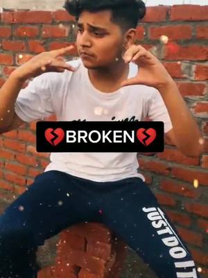 A post by @shahib_f3s_01 on TikTok caption: BROKEN💔 #foryou #foryoupage #viral #trend #trending #tiktok_india