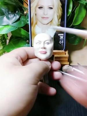 A post by @alandiy on TikTok caption: New Clay Figure#craft #handmade #crafts #DIY #foryou