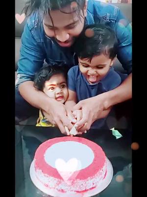 A post by @nithin_prajitha on TikTok caption: Birthday  വേണമെന്നില്ല ഞങ്ങൾക്ക് കേക്ക് മുറിക്കാൻ.. #foryoupage #foryou #tiktok_india #trend #slomo #kattankappi #parippuvada #kerala #cake #trending