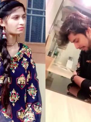 A post by @arohisharma9045__ on TikTok caption: #duet with @aleei_ #foryou #@tiktok_india