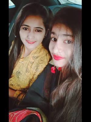 A post by @sonu_thakor_7_7_7_7 on TikTok caption: My Lovely Ad Cute Fd Amita 😍 Love U My Bestie 😘.....