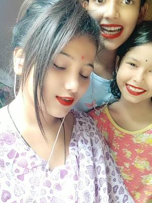 A post by @puja1433 on TikTok caption: with sis 💕❤️🥰#foryou #foryoupage #tiktok_india #puja1433