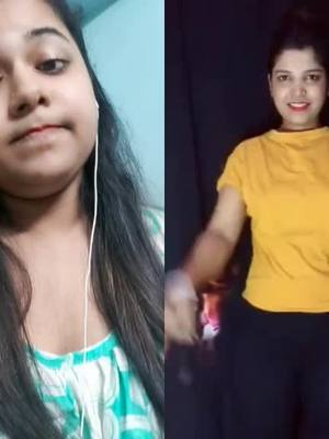 A post by @dibyani_deb_misti on TikTok caption: #duet with @__poo_nik__ আমার একটা ড্রেস লাগবো এতো ড্রেস কোথা থেকে পাও😨😱😱#foryou #tending #tik_tok_indin