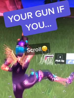 A post by @fortnitegamehub on TikTok caption: WHAT GUN ARE Y’ALL TAKING???#fyp #Fortnite